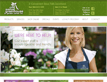 Tablet Screenshot of cliffavegreenhouse.com